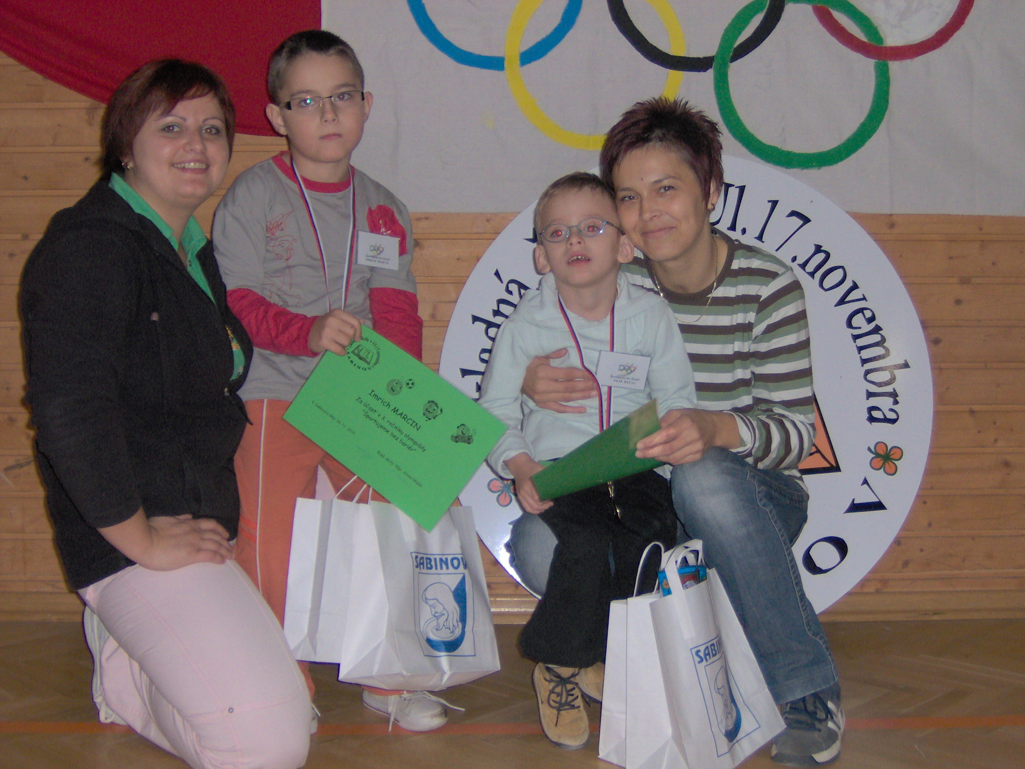 uspesni reprezentanti MS 17.Novembra v Sabinove Imko a Filip